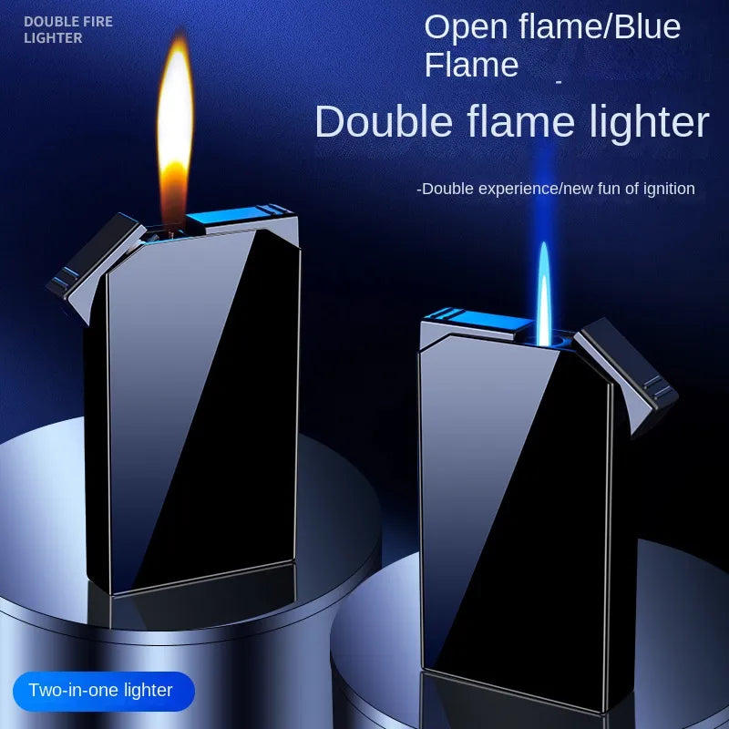 Dual Flame gas lighter