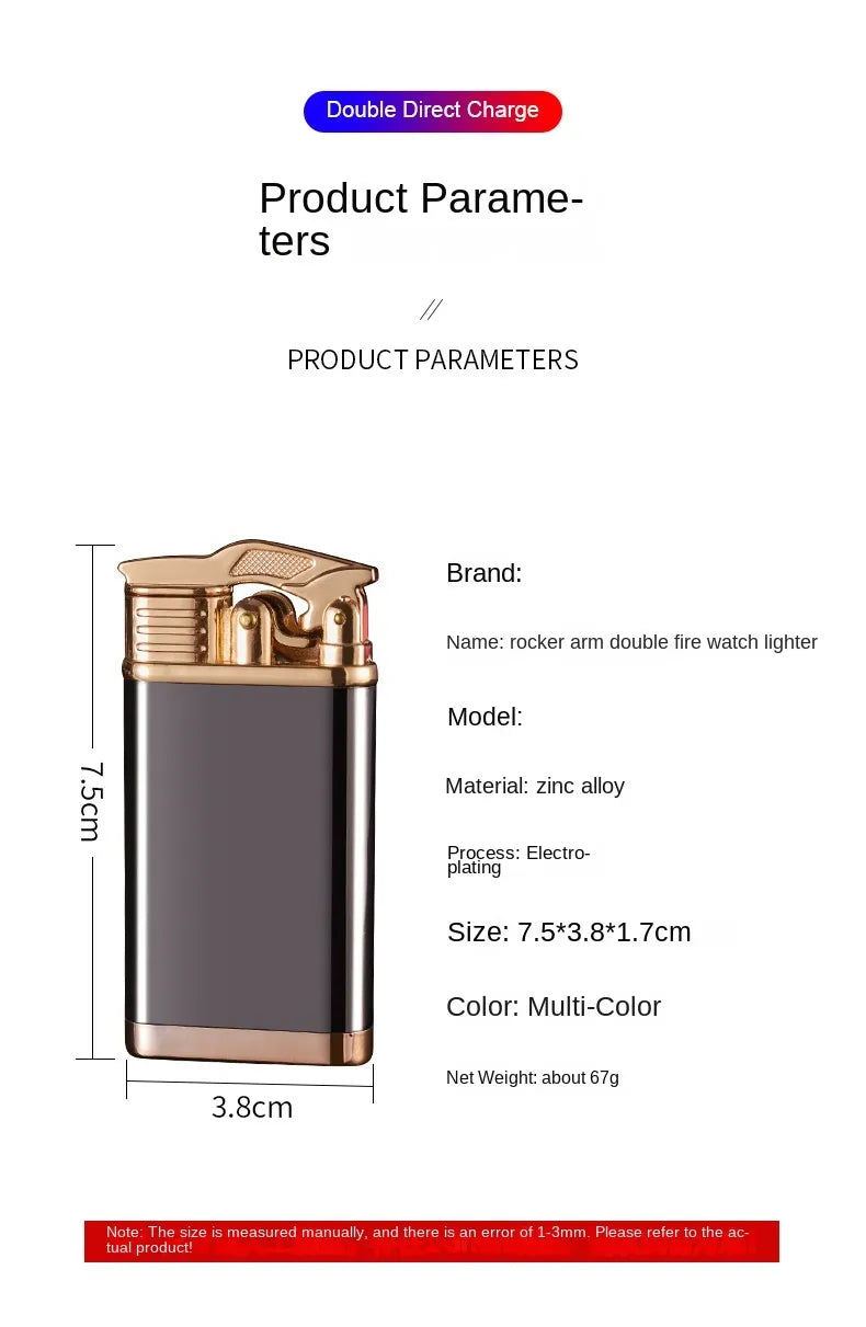 Torch lighter with built-in watch - Standard