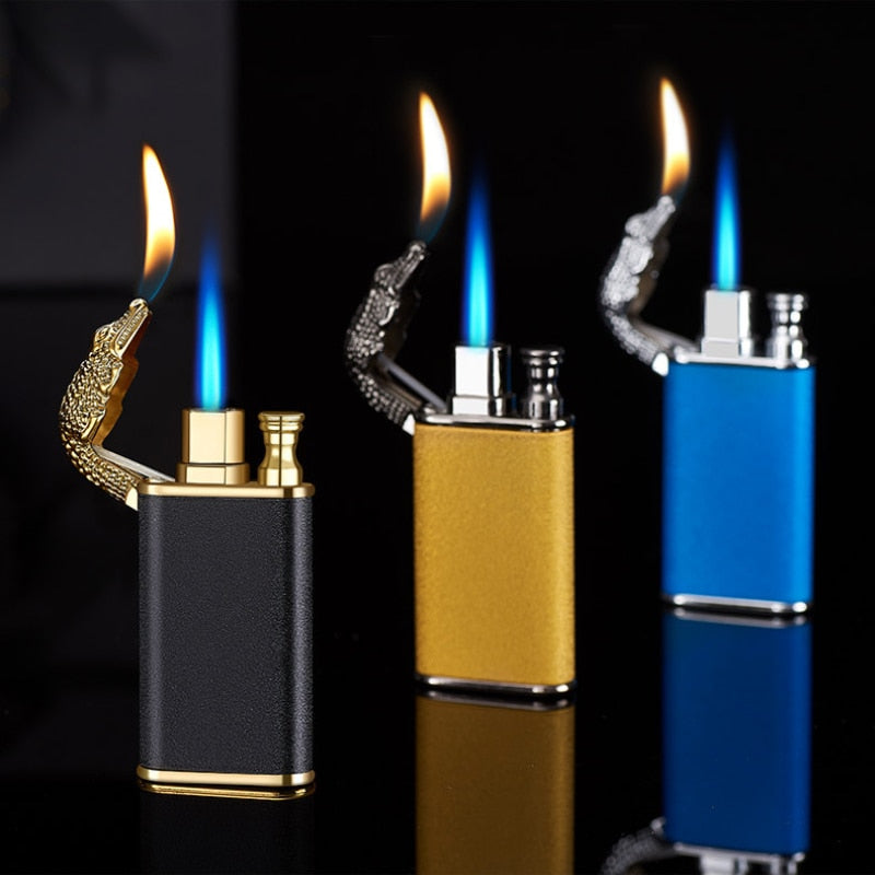 Crocodile Dual Flame Jet Lighter