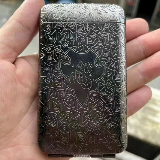 Peaky Blinders style cigarette case